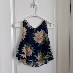 Show Me Your Mumu sunflower crop top